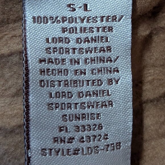 NWT Le Moda Size *S-L Camel Colored Sleeveless Open Cardigan Asymmetrical - Picture 7 of 16